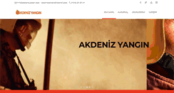 Desktop Screenshot of akdenizyangin.com